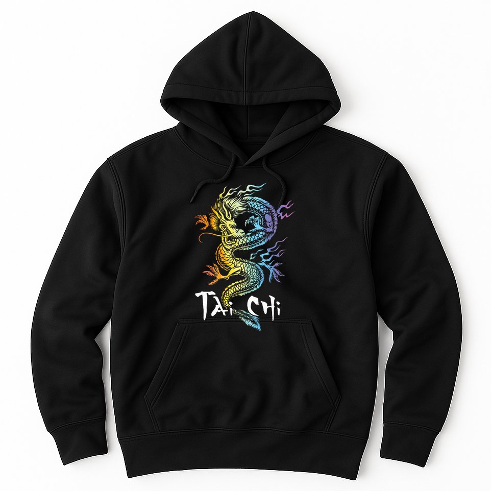 Tai Chi Spiritual Wellness Meditation Qi Gong Instructor Hoodie