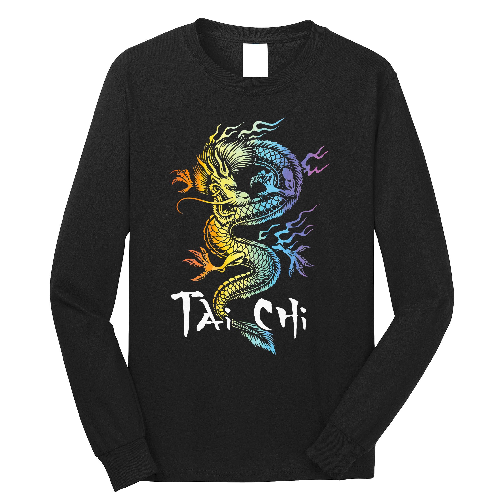Tai Chi Spiritual Wellness Meditation Qi Gong Instructor Long Sleeve Shirt