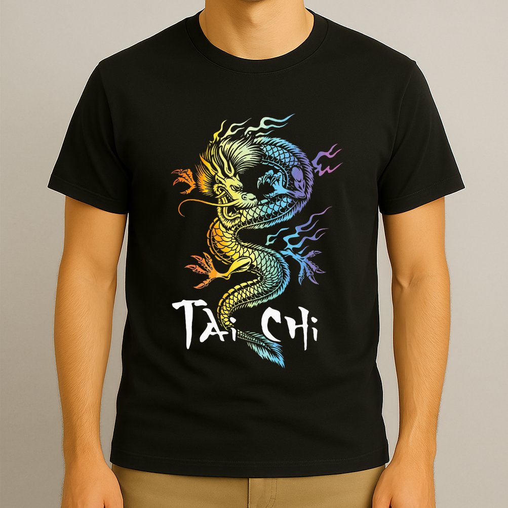 Tai Chi Spiritual Wellness Meditation Qi Gong Instructor T-Shirt