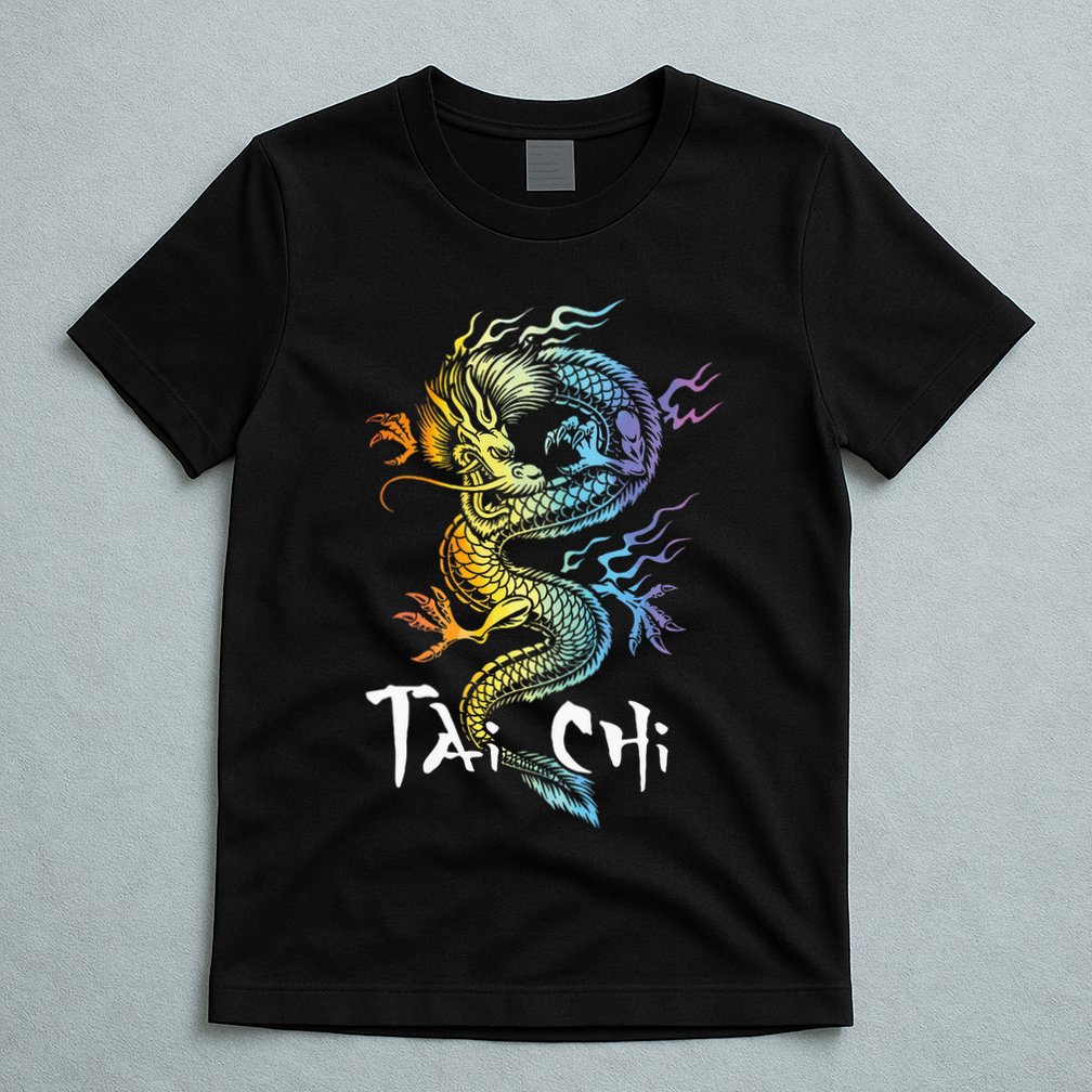 Tai Chi Spiritual Wellness Meditation Qi Gong Instructor T-Shirt