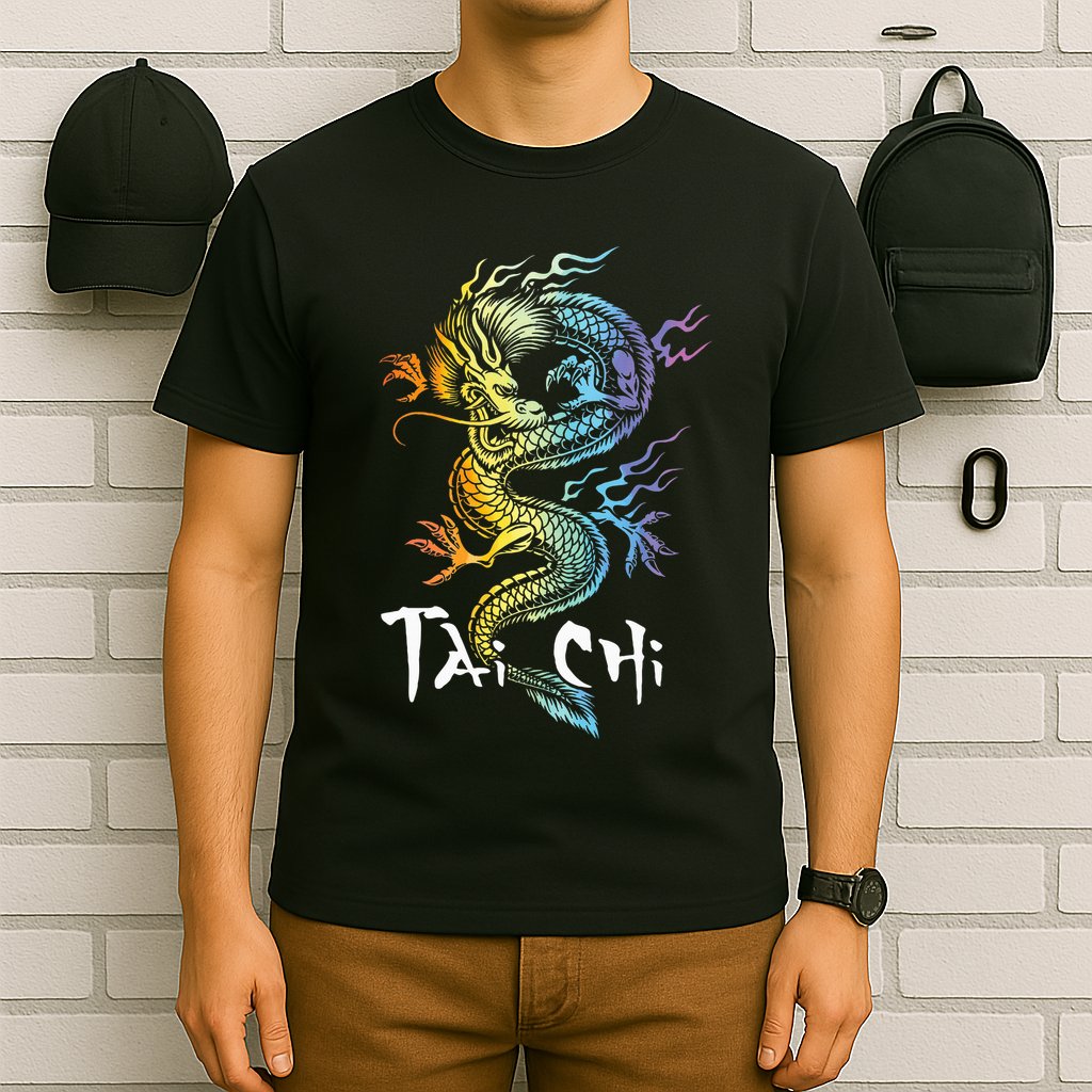 Tai Chi Spiritual Wellness Meditation Qi Gong Instructor T-Shirt