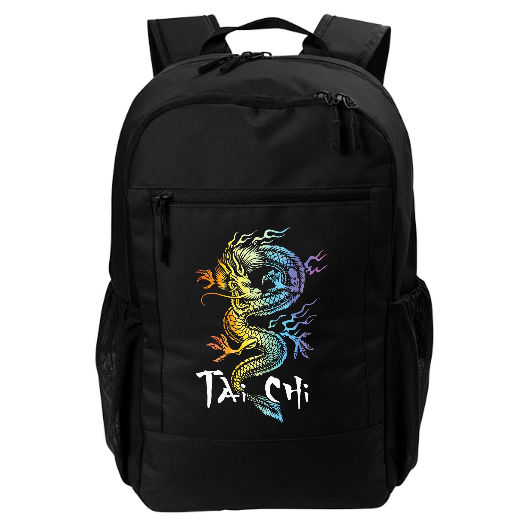 Tai Chi Spiritual Wellness Meditation Qi Gong Instructor Backpack