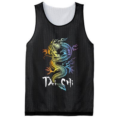 Tai Chi Spiritual Wellness Meditation Qi Gong Instructor Mesh Reversible Basketball Jersey Tank