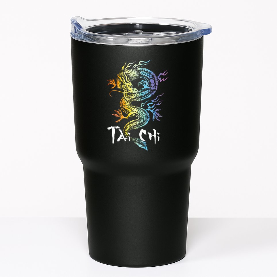 Tai Chi Spiritual Wellness Meditation Qi Gong Instructor Tumbler