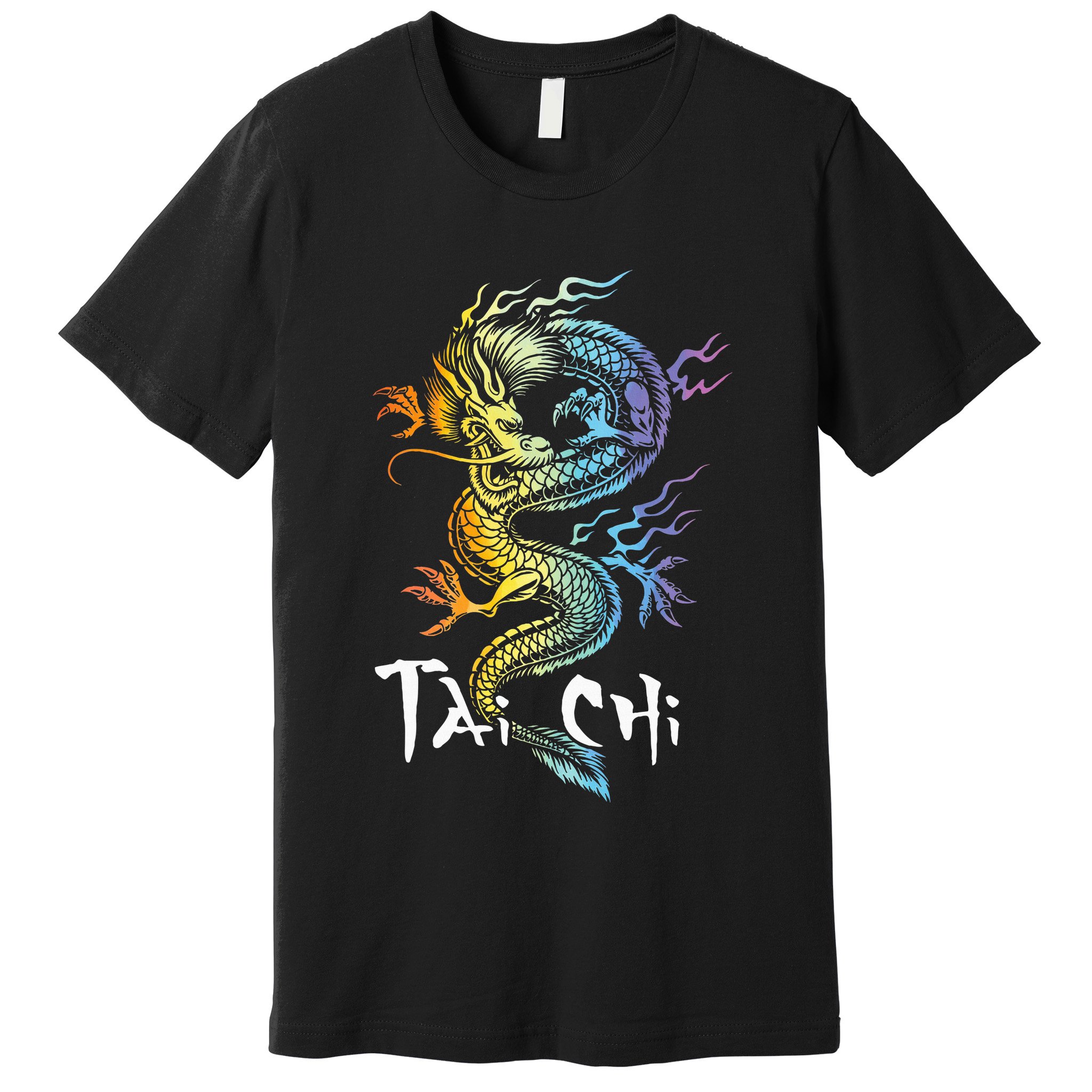 Tai Chi Spiritual Wellness Meditation Qi Gong Instructor Premium T-Shirt