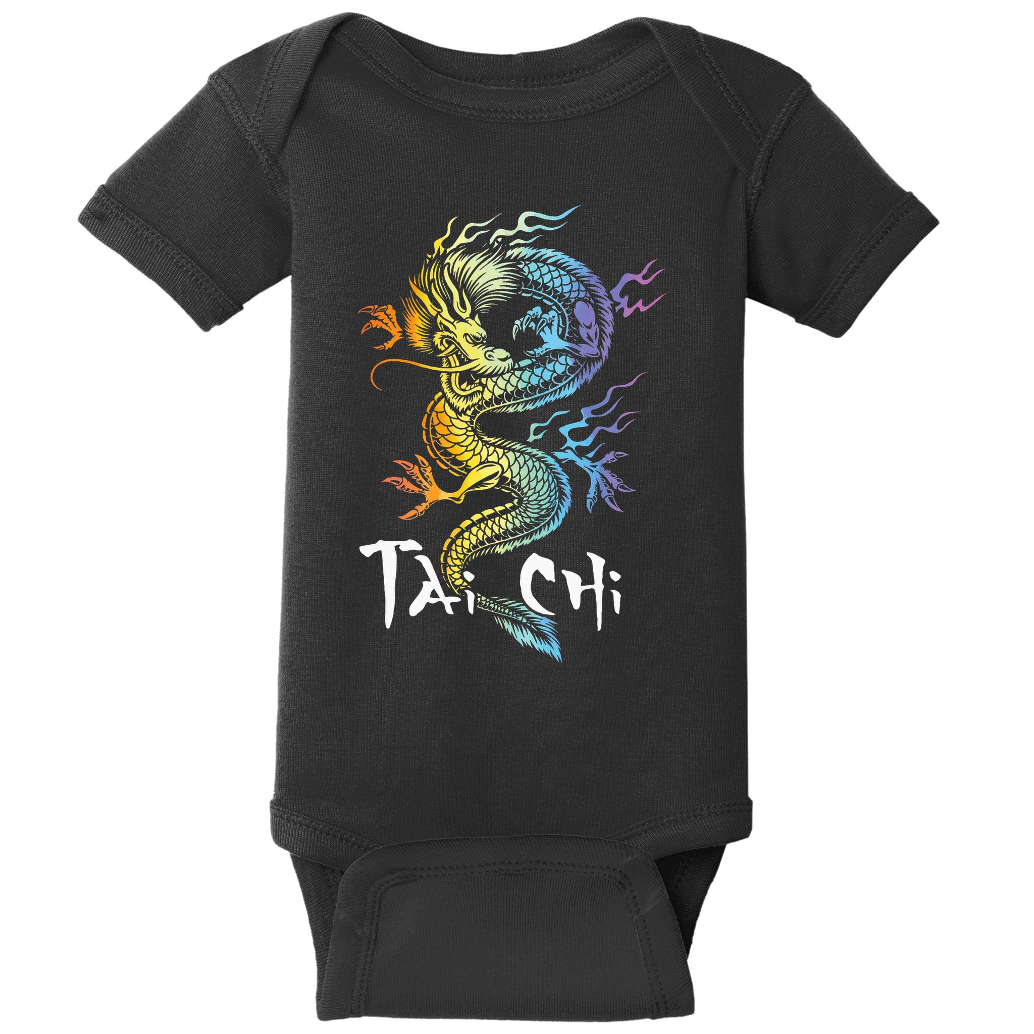 Tai Chi Spiritual Wellness Meditation Qi Gong Instructor Baby Bodysuit