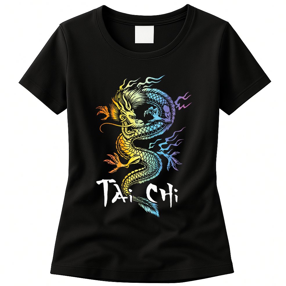 Tai Chi Spiritual Wellness Meditation Qi Gong Instructor Womens T-Shirt