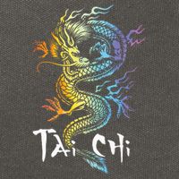Tai Chi Spiritual Wellness Meditation Qi Gong Instructor Cotton Canvas Backpack