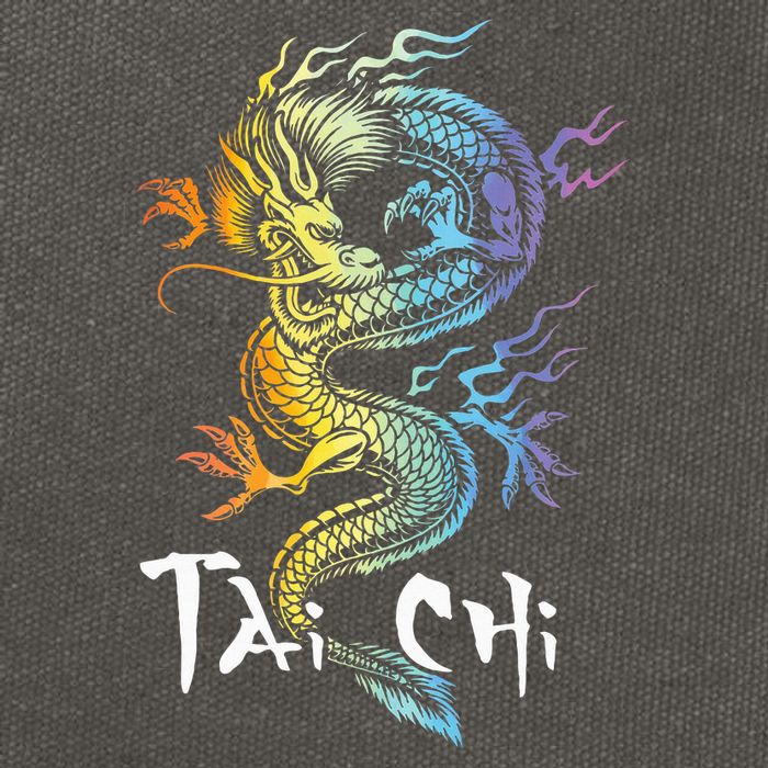 Tai Chi Spiritual Wellness Meditation Qi Gong Instructor Cotton Canvas Backpack