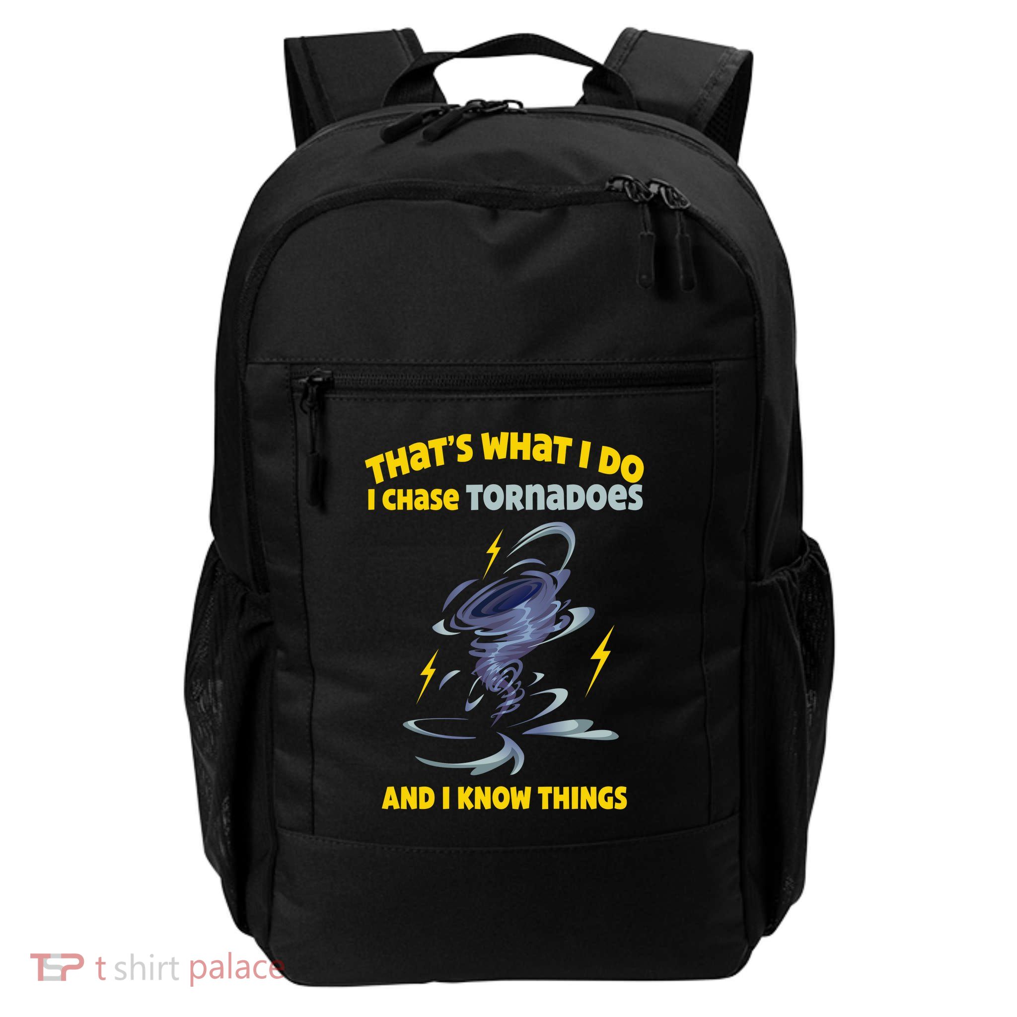 Tornado Chaser Storm Chasing Tornadoes Lover Backpack