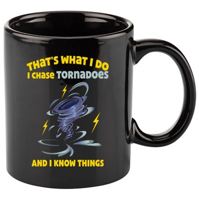 Tornado Chaser Storm Chasing Tornadoes Lover 11oz C Handle Ceramic Mug