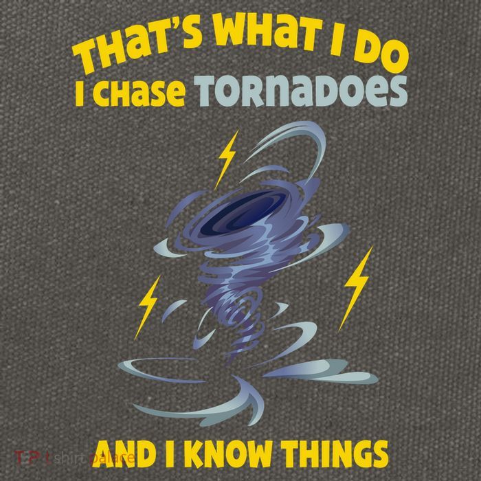 Tornado Chaser Storm Chasing Tornadoes Lover Cotton Canvas Backpack