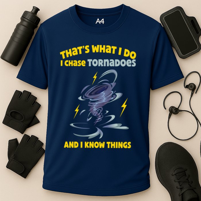 Tornado Chaser Storm Chasing Tornadoes Lover Performance Shirt