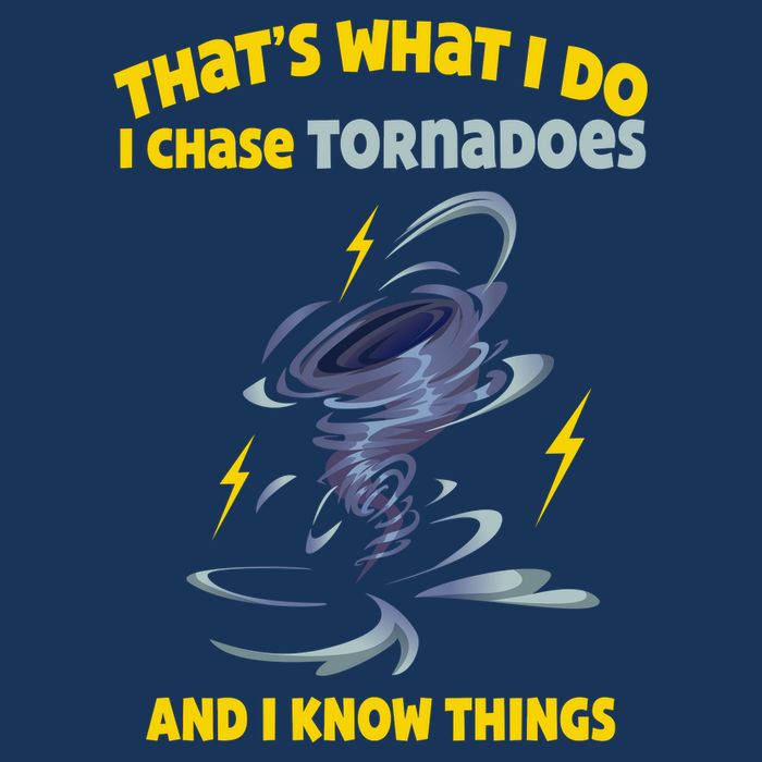 Tornado Chaser Storm Chasing Tornadoes Lover Drawstring Bag