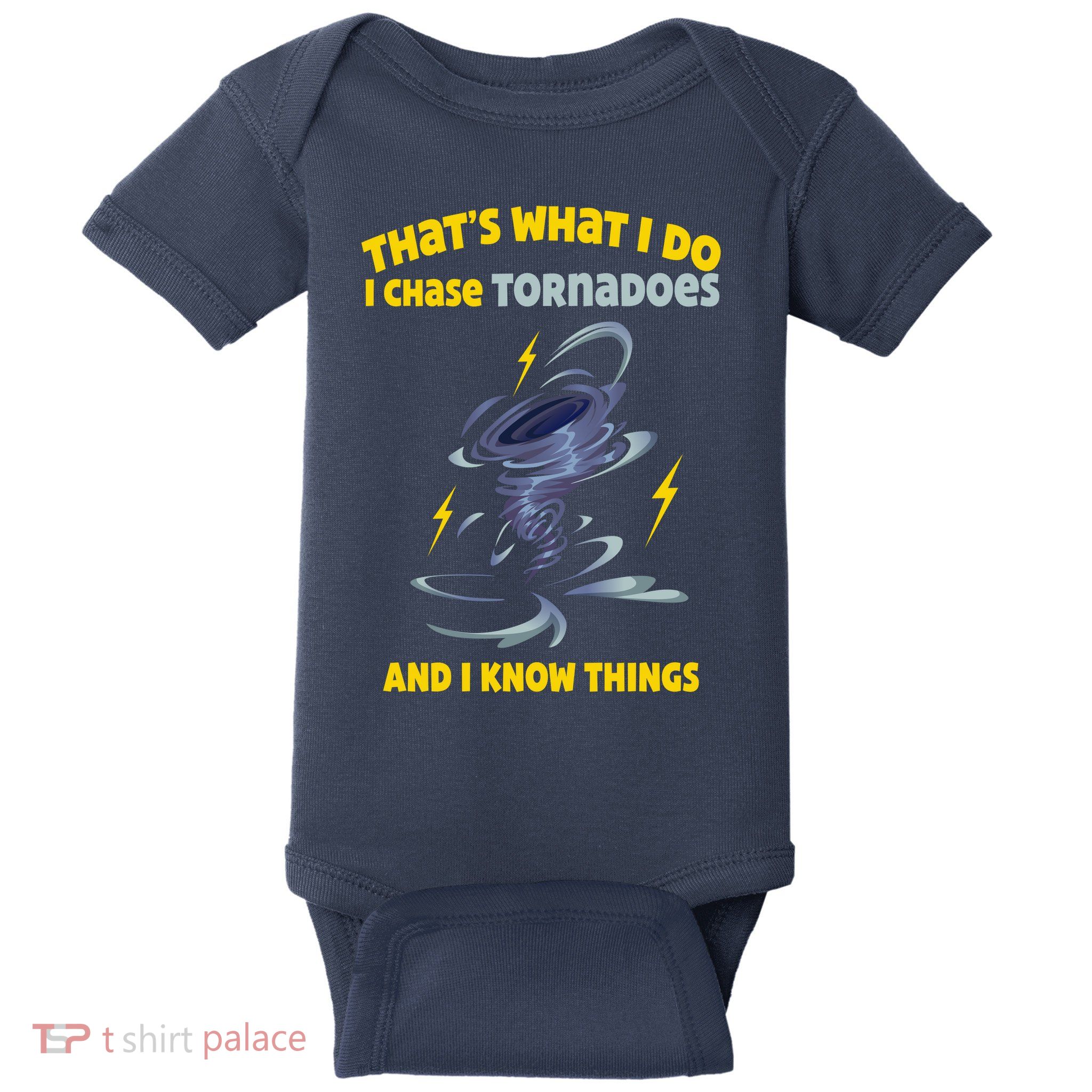 Tornado Chaser Storm Chasing Tornadoes Lover Baby Bodysuit