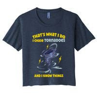 Tornado Chaser Storm Chasing Tornadoes Lover Crop Top