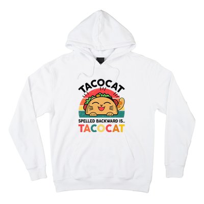 Taco Catshirt Spelled Backward Funny Mexican Cinco De Mayo Hoodie