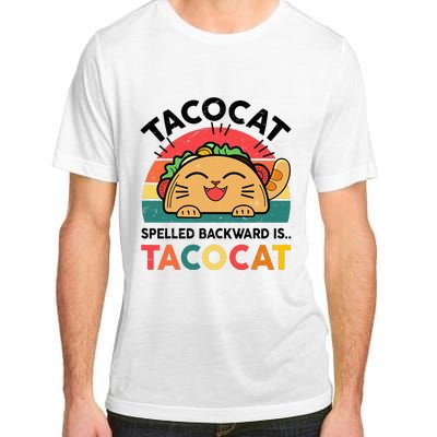 Taco Catshirt Spelled Backward Funny Mexican Cinco De Mayo Adult ChromaSoft Performance T-Shirt