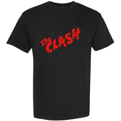 The C.L.A.S.H Scratched Red Logo Garment-Dyed Heavyweight T-Shirt