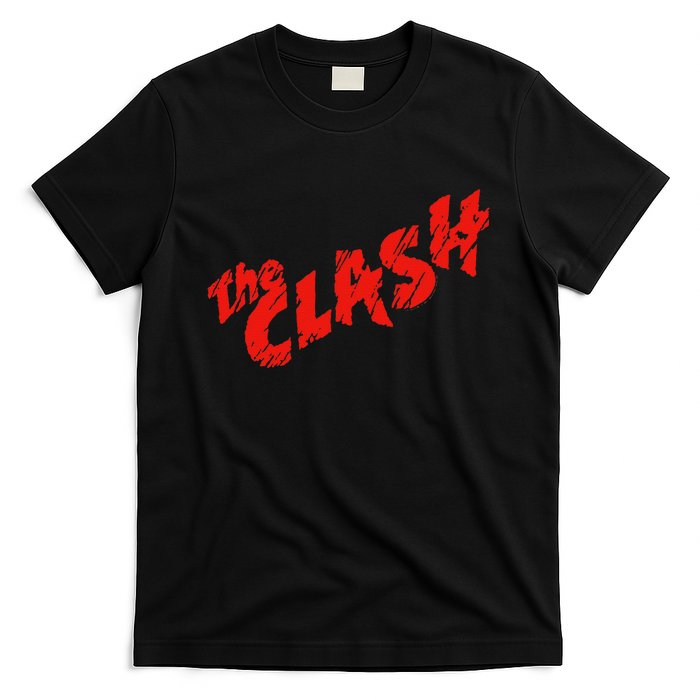 The C.L.A.S.H Scratched Red Logo T-Shirt