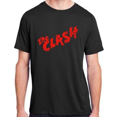 The C.L.A.S.H Scratched Red Logo Adult ChromaSoft Performance T-Shirt