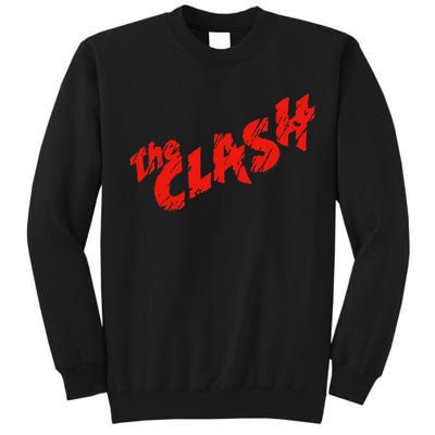 The C.L.A.S.H Scratched Red Logo Tall Sweatshirt