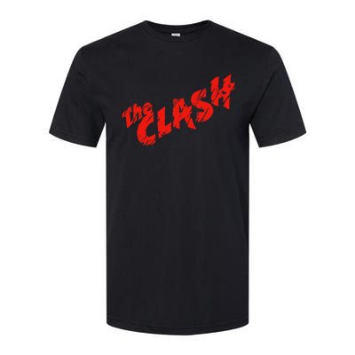 The C.L.A.S.H Scratched Red Logo Softstyle® CVC T-Shirt