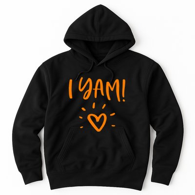 Thanksgiving Couples She's My Sweet Potato I Yam Set Funny Hoodie