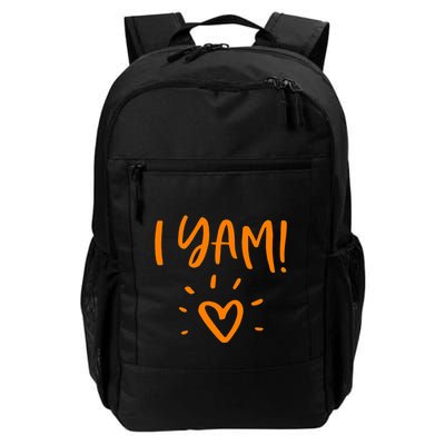 Thanksgiving Couples She's My Sweet Potato I Yam Set Funny Backpack