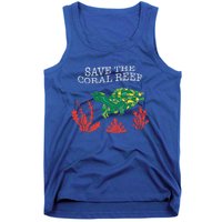 Turtle Coral Save The Coral Reef Environtal Protection Gift Tank Top