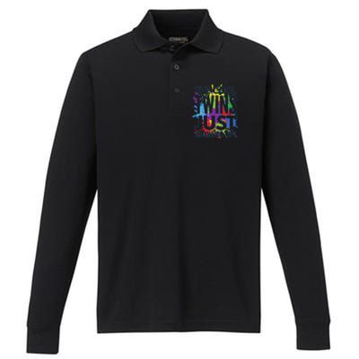 The Cool Twins Just Showed Up Funny Twins Performance Long Sleeve Polo