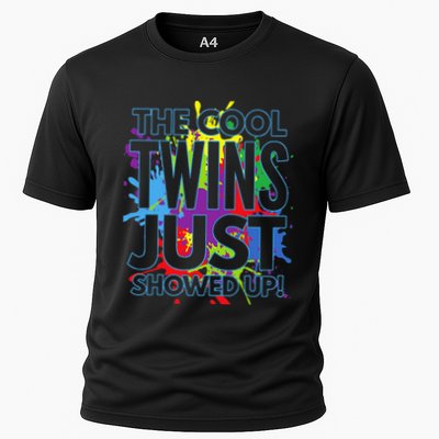 The Cool Twins Just Showed Up Funny Twins Performance Shirt