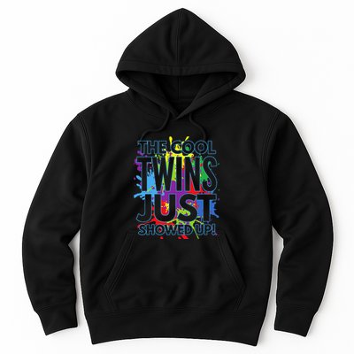 The Cool Twins Just Showed Up Funny Twins Hoodie