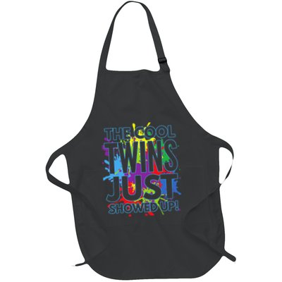 The Cool Twins Just Showed Up Funny Twins Apron