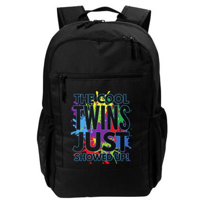 The Cool Twins Just Showed Up Funny Twins Backpack