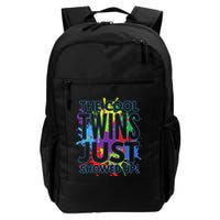 The Cool Twins Just Showed Up Funny Twins Backpack