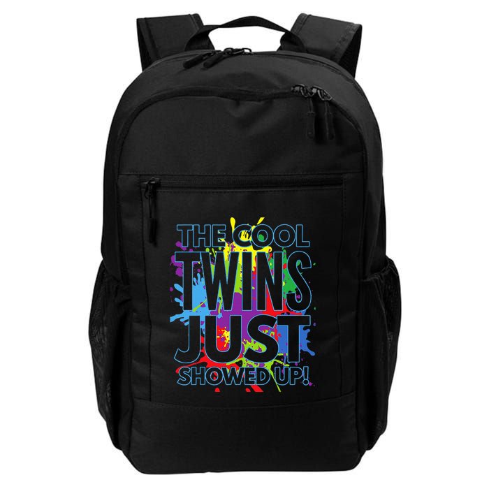 The Cool Twins Just Showed Up Funny Twins Backpack