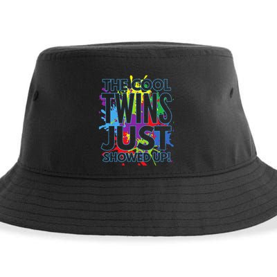 The Cool Twins Just Showed Up Funny Twins Sustainable Bucket Hat