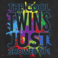 The Cool Twins Just Showed Up Funny Twins 11oz C Handle Ceramic Mug