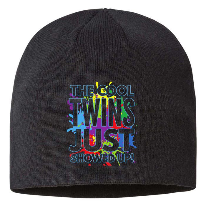The Cool Twins Just Showed Up Funny Twins Sustainable Beanie
