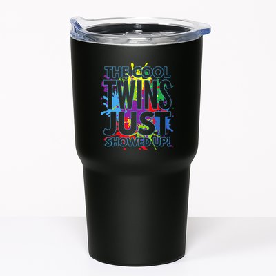 The Cool Twins Just Showed Up Funny Twins Tumbler