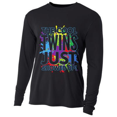 The Cool Twins Just Showed Up Funny Twins Cooling Performance Long Sleeve Crew