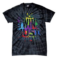 The Cool Twins Just Showed Up Funny Twins Tie-Dye T-Shirt