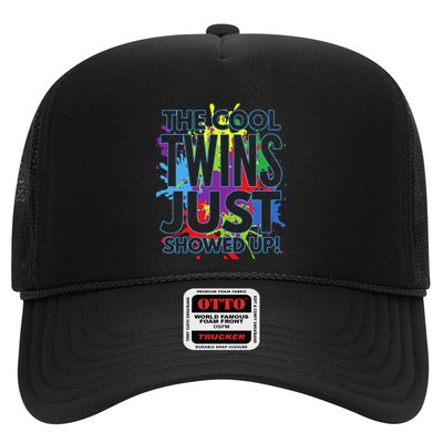 The Cool Twins Just Showed Up Funny Twins Trucker Hat