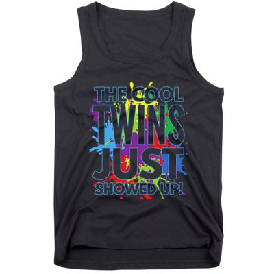 The Cool Twins Just Showed Up Funny Twins Tank Top