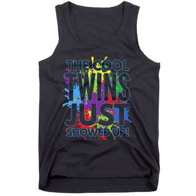 The Cool Twins Just Showed Up Funny Twins Tank Top