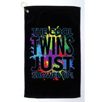 The Cool Twins Just Showed Up Funny Twins Golf Towel
