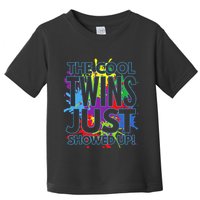 The Cool Twins Just Showed Up Funny Twins Toddler T-Shirt