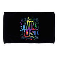 The Cool Twins Just Showed Up Funny Twins Microfiber Hand Towel