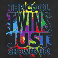 The Cool Twins Just Showed Up Funny Twins Microfiber Hand Towel